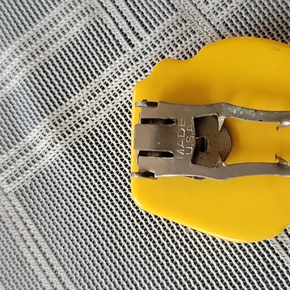 Vintage Bakelite /Celluloid Shoe Boot Clip Buckle - Picture 4 of 5